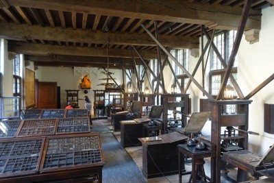 Plantin-Moretus Museum: the printing workshop.