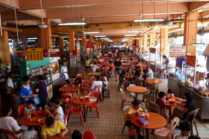 A Malaysian foodcourt (Taiping)
