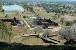 View from Wat Phu Champasak (near Champasak)