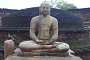 Polonnaruwa: one of the four sitting Buddhas in the Vatadage.