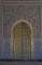 Adorned door inside Mohammed V's mausoleum.