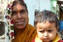 Mother and child in Bijapur.