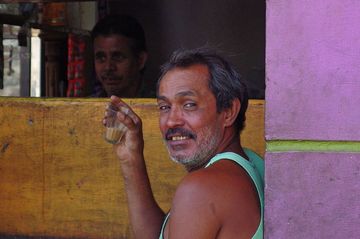 Chai (tea) is everywhere in India and everybody drinks chai (although coffee is winning over many people these days).