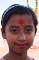 Matabari, near Udaipur (Tripura): girl at the Sundari temple.