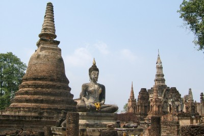 Thailand, temples of Sukhotai.