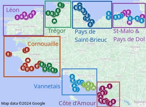 This map shows the current status of our explorations along the coast (Map data ©2019 Google).