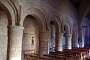 Inside the church of Perros-Guirrec, note the beautiful capitals of the columns.