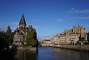 The Temple Neuf and the cathedral on the Colline (Hill) Sainte Croix overlooking the old town.