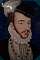 Enamel painting on copper of the French King Charles IX (reign 1560-1574).