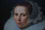 Portrait of a lady by Jan van Bijlert, oil on panel (1597-1671).