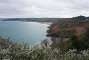 On the way to Pointe du Pommier. This part of the coastal path is said to boast the highest cliffs of Brittany. There was surely a lot of ups and downs on that day.