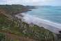 Between Pointe du Pommier and Pointe de Berjul: house over the Plage Bonaparte.