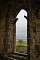 View towards the sea from the abbey of Beauport.