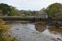 Tide Mill over the ria of the river Minaouët on the way to Concarneau.