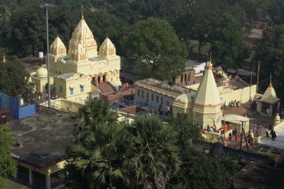 View of the Lakshmi Narayan Temple.