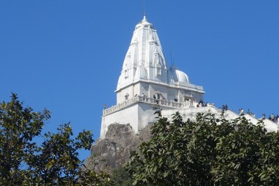 The main temple (Svarna Bhadra Koot meaning 