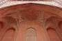 Decoration of the ceiling of a side alcove of the Buland Darwaza.