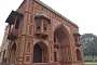 Akbar's mausoleum: Kanch Mahal, a pavilion within the grounds of the site, but outside of the mausoleum. It was built by the emperor Jahangir (Akbar's son and successor) to serve as a harem quarter and was later used as a hunting lodge.