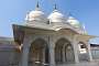 Nagina Masjid (Jewel Mosque). All in white marble, it was built by Shah Jahan for the ladies of the zenana.