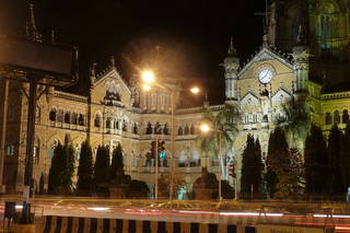 Mumbai: the world-famous Victoria Terminus (aka Chhatrapati Shivaji Terminus), the main train station