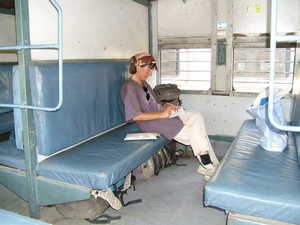 Typical sleeper class compartment