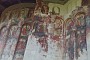 Humor - The exterior frescoes were painted by Toma of Suceava in 1535. The dominant colour of the background is red, although there are also many greens and blues to be seen.