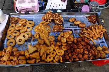Our favourite stop for snacks in Yangon