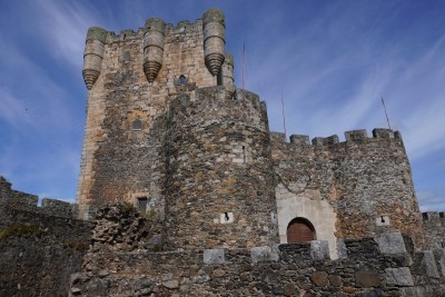 The 15th century castle of Monléon.