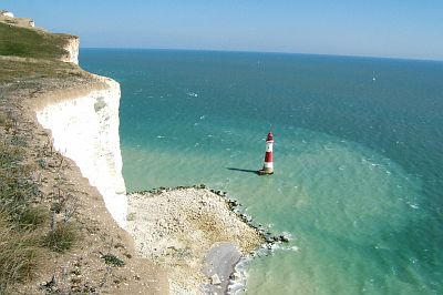 The lighthouse at Beachy Head, Sussex