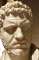 Bust of the Roman Emperor Marcus Aurelius.