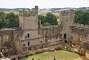 It is possible to climb the Postern Tower and enjoy a view over the inside of the castle and the surrounding countryside.