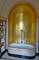Ginie's bathroom, all marble and gold fittings. The tiled alcove is also gold plated…