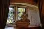 On a window sill of the drawing room.