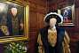 King Henry VIII and a smaller portrait of his son the future Edward VI.