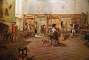 "The Yule Log" by Robert Alexander Hillingford showing the Inner Hall before the restoration work and the installation of the Minstrels' Gallery by William Waldorf Astor. The Yule Log is a Pagan tradition where a special log is selected to be burnt around Christmas.