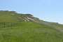 The coastal path along the cliff top.