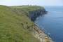 View southwards on the way to Portland Bill, the southernmost point of Portland.