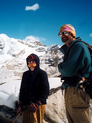 V+T in the upper Gokyo valley, Nepal